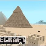 【Minecraft】ギザの三大ピラミッド【ロボットで自動建築】Pyramids