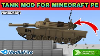 Tank mod for Minecraft pocket edition | army tank in Minecraft pocket edition | Roargaming