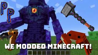 We modded Minecraft! |Mod showcase E1