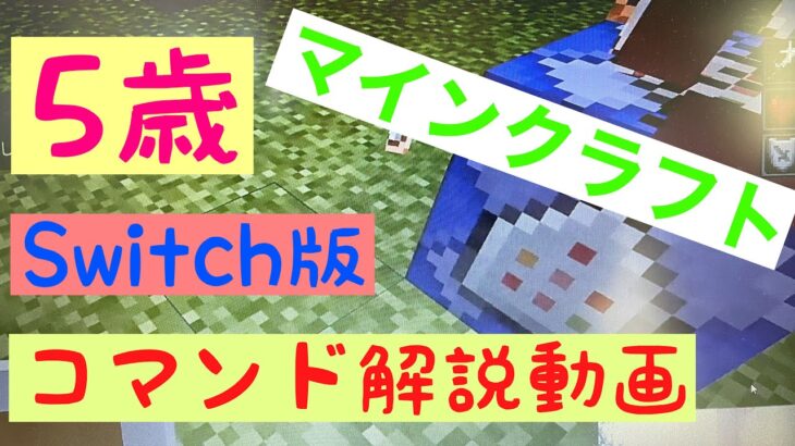 マインクラフト ５歳児が行うコマンド解説 回復 スピード 強化 キッズゲーム実況 マイクラ Minecraft Summary マイクラ動画