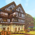 【マイクラ】サバイバルでおしゃれ過ぎる家を建築してみた【マインクラフト】