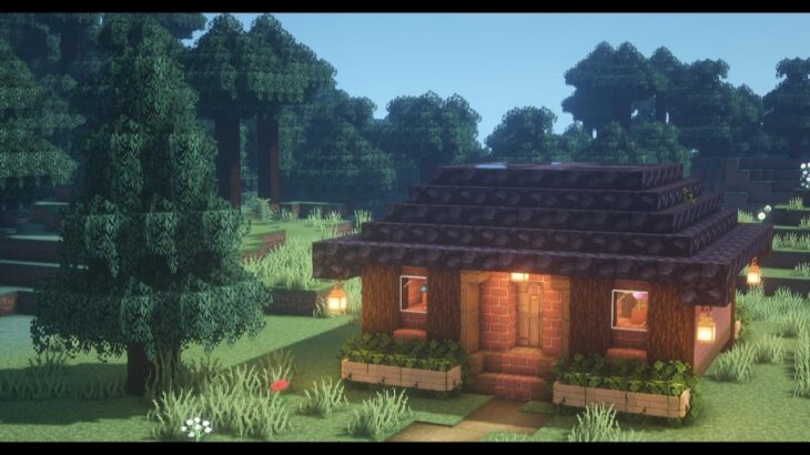 マインクラフト 簡単に豆腐ハウスをアレンジ 凹凸と屋根だけでオシャレに見える Minecraft Summary マイクラ動画
