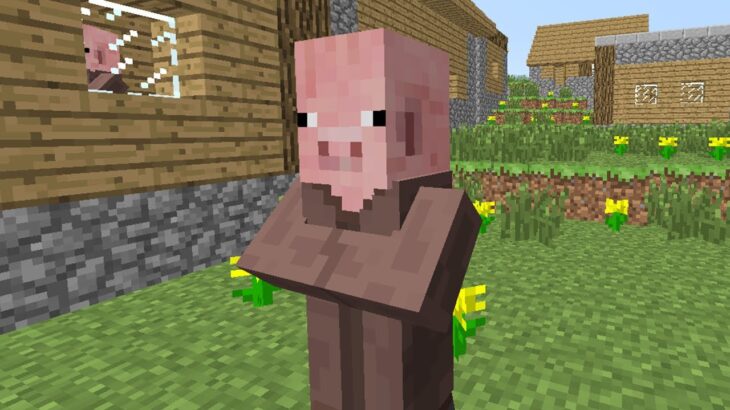 ごく普通のマインクラフト…
