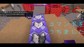 コマンドブロックでコマンドを入力してみた！マインクラフト！小学生ゆうきゲーム実況！