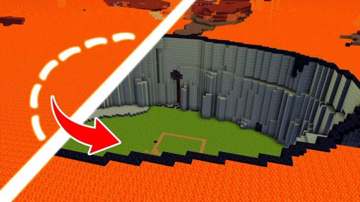 マイクラ マグマの中に巨大都市を建築したらすごいことになった マインクラフト まいくら Minecraft Summary マイクラ動画
