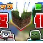 ランダムブロックで建築したらキモすぎたwww【マインクラフト】