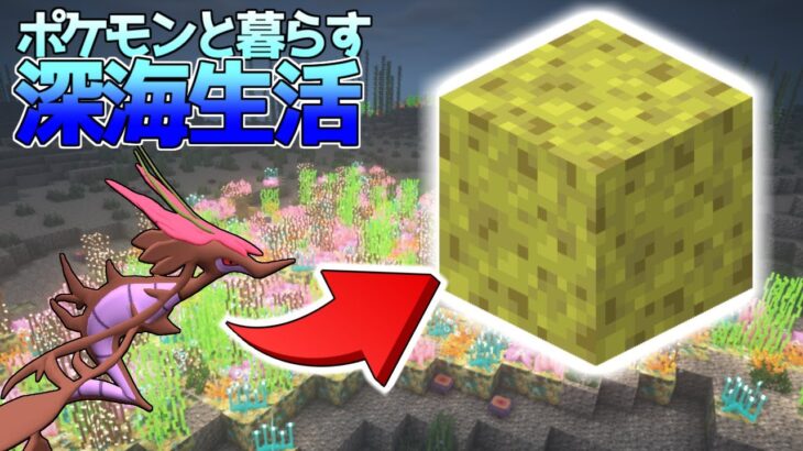 マイクラ 最強アイテム スポンジゲット ポケモンと暮らす深海生活 13 ゆっくり実況 ポケモンmod Minecraft Summary マイクラ動画