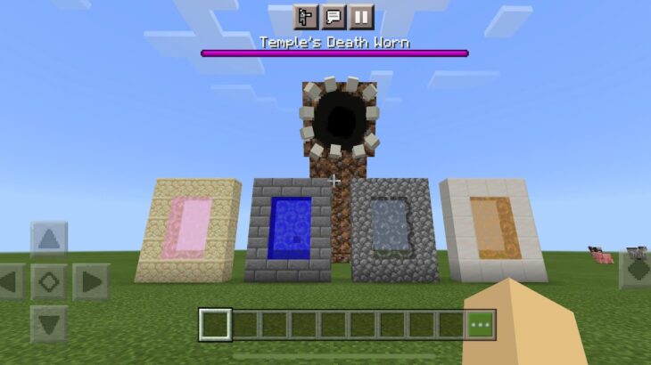 4 NEW Dimensions MOD in Minecraft PE