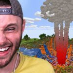 Beating MINECRAFT With a FUNNY Nuke Mod…
