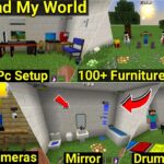 Best Furniture World Addon For Minecraft Pe | Minecraft Mod | #Shorts #Shortsvideos #MinecraftShorts