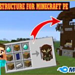 Craftable structure for Minecraft pocket edition |Craftable structure mod in Minecraft PE|Roargaming
