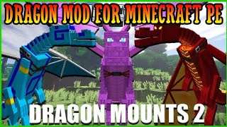 Dragon mod for Minecraft pocket edition dragon mounts 2 for Minecraft PE | Roargaming