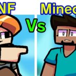 Friday Night Funkin’ – Steve + Alex VS Enderman Dad (Minecraft Edition) [FNF MOD/Hard]