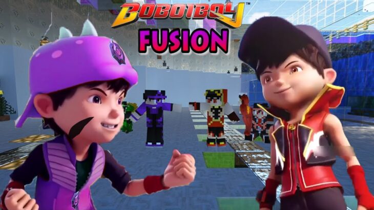 Fusion Gabungan BoBoiBoy Dark & BoBoiBoy Blaze – Minecraft BoBoiBoy Mod