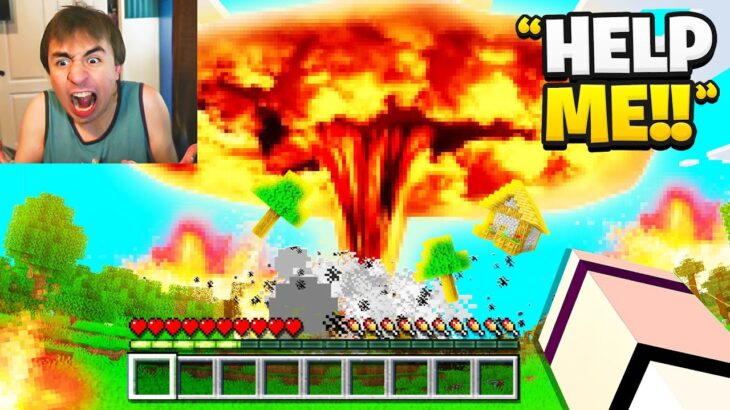 I Secretly Installed A NUKE Mod – Minecraft