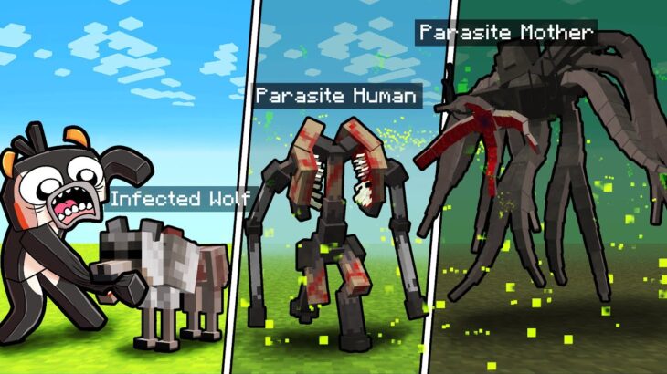 I infected Minecraft with a PARASITE Mod…Here’s What Happened