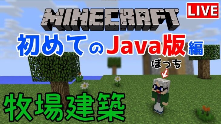 【マインクラフトJava版】建築センス0が雑談しながら視聴者さんに教えてもらう！#3【LIVE】