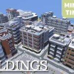 【ビルを複数建てる: マイクラ現代建築都市開発】Live Building!! # 248【Minecraft Timelapse】