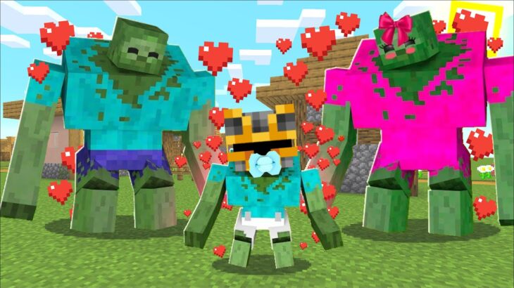 Minecraft REUNITE BABY ZOMBIE MUTANT MOBS WITH PARENTS MOD / HELP SAVE BABY MOBS !! Minecraft Mods