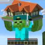 Minecraft TALLEST ZOMBIE MARK STOLE FORBIDDEN HOUSE MOD / RUN !! Minecraft Mods