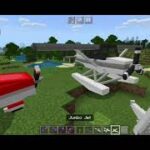 Minecraft plane and helicopter mod 🤑