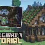 【Minecraft】中世風エンチャント小屋の作り方/How to Build a Medieval Enchanting House