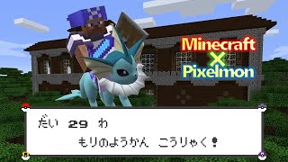 【Minecraft】ピクセルモンポケモンMODで遊ぼう！『#29』