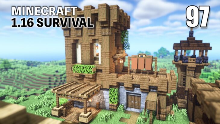 村に革細工師の家を建築 マイクラサバイバル Part97 Building A Leather Craftsman S House In The Village Minecraft Summary マイクラ動画