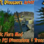 Prehistoric Flora Mod Showcase Pt1 Dimensions Trees Minecraft JAVA 1.12.2 Minecraft Dinosaurs Ep407