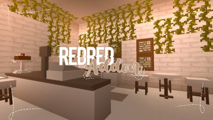 [🐈💕] Redred gaming addon update V3! || Cute decoration mod for Minecraft BE/PE || MCPE ™