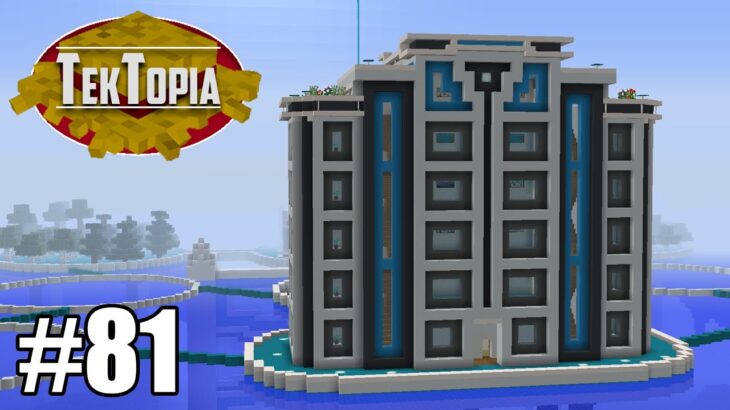 TekTopia #81 – Villager Apartments! (Minecraft Villager Mod)
