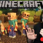 Tester Parasite Mod i Minecraft med Victor og Broonstar 🔴Live