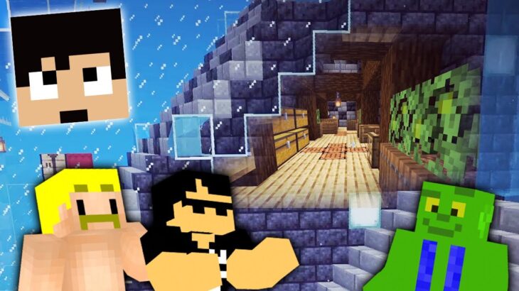 カズさんワールドの地下に絶対にバレない秘密基地つくりました【マイクラ】