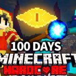 【マイクラ】最強の魔物がいる世界で100日サバイバル　悪魔の指輪を破壊せよ【100Days】【マインクラフト 】【まいくら】