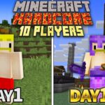 実況者10人でハードコア100日間生き延びてみた Minecraft 100days【マイクラ】