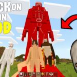 Attack on Titan Mod in Minecraft (Minecraft PE/BE)