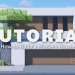 【マインクラフト】ガレージ付き！モダンな住宅の作り方 – 建築講座〈外装〉#Deer_Minecraft