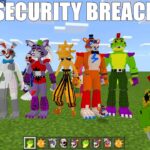 Five Nights At Freddy’s Security Breach MOD In Minecraft PE
