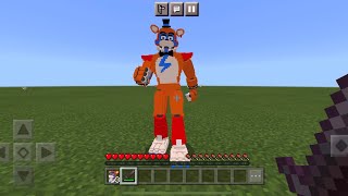 Five Nights at Freddy’s SECURITY BREACH MOD in Minecraft PE