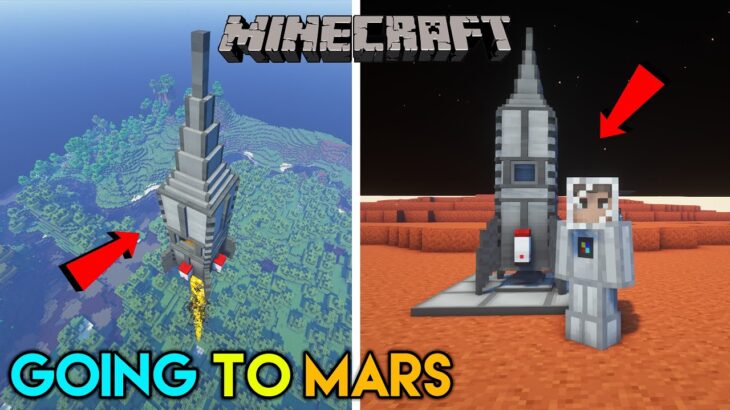 Going To Mars in Minecraft | Minecraft Space Mod | In Telugu | THE COSMIC BOY