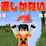 【マイクラ実況】一本道しかない横スクロールの世界でサバイバル【マインクラフト｜MOD紹介】