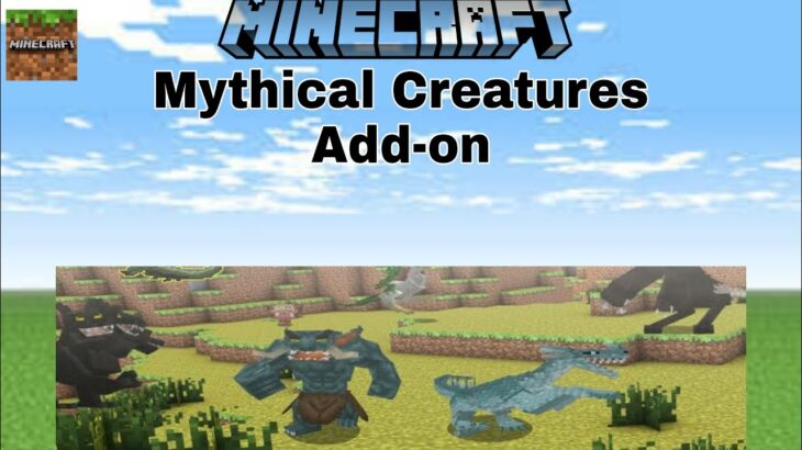 MYTHICAL CREATURES Mod In MINECRAFT PE.|#7|GAMEZONE