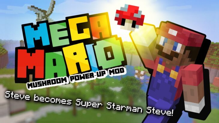 Mega Mario Mod | Become giant sized in Minecraft!