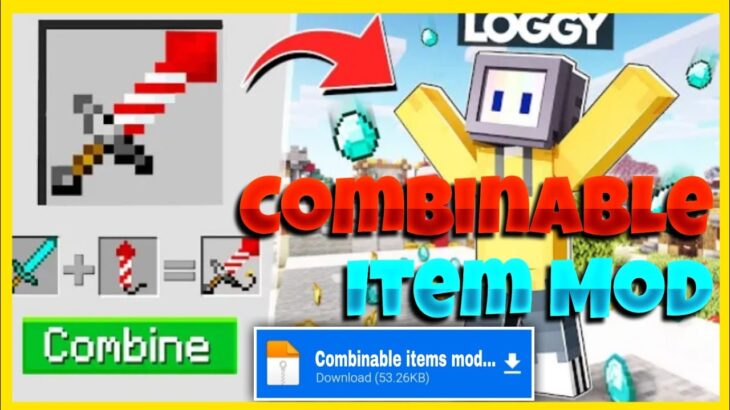 Minecraft But You Can Combine Anything Mod | Hindustan Gamer Loggy | Minecraft But Mods Download |
