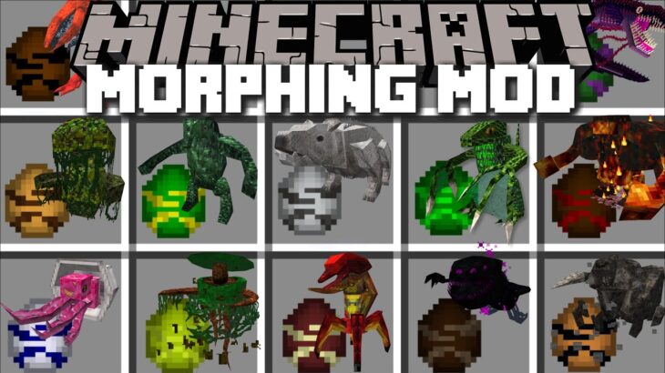 Minecraft DON’T MORPH IN TO FORBIDDEN LYCANITES MOBS MOD / DANGEROUS MORPHING MOB !! Minecraft Mods