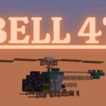 Minecraft: How to build a Helicopter in Minecraft (Bell 47) Minecraft Helicopter Tutorial