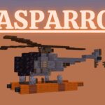 Minecraft: How to build a Helicopter in Minecraft (Seasparrow) Minecraft Helicopter Tutorial