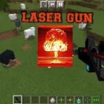 Minecraft laser gun mod