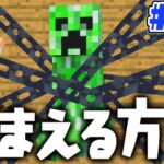 爆発させずにペット化したい!!クリーパー捕獲作戦!!マイクラ実況Part229【マインクラフト】