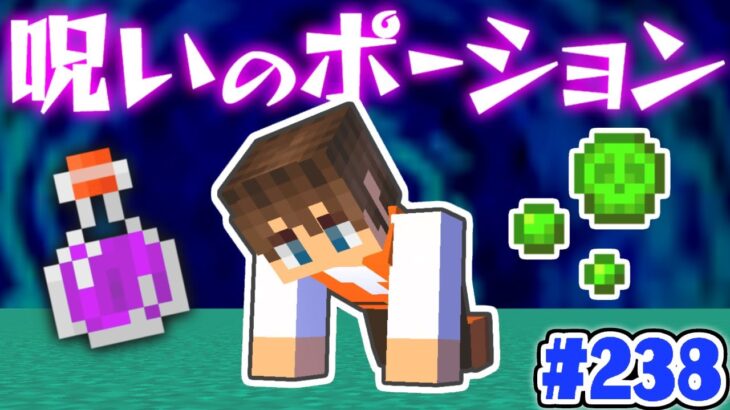 激レアなアイテムで作るポーション!?不思議な効果を試してみよう!!マイクラ実況Part238【マインクラフト】